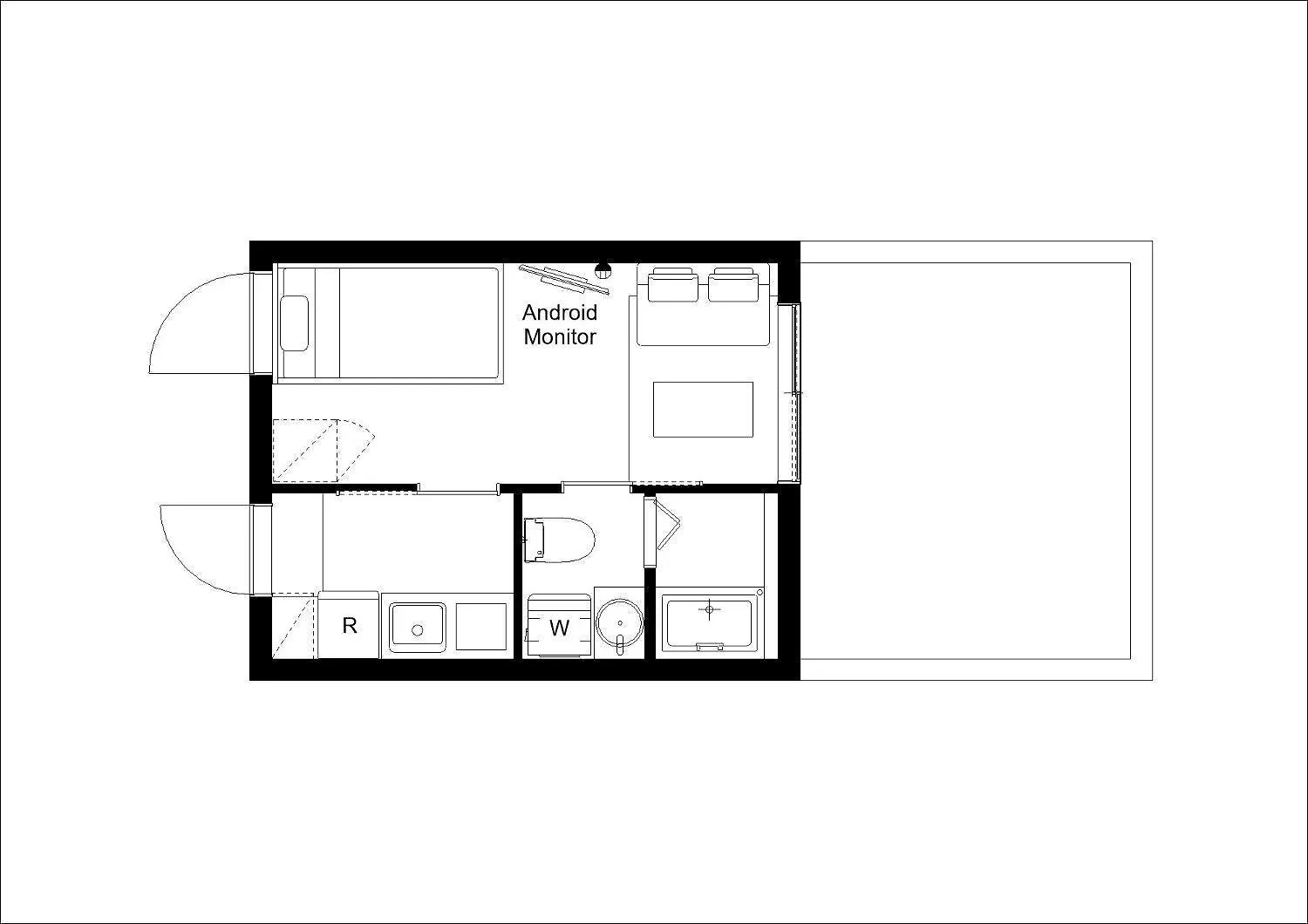 Ch Residence Wasedaturumakicho Tokyo Apartment