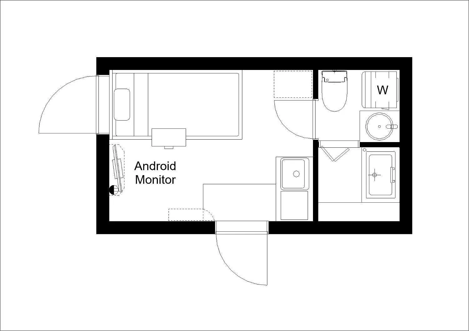Apartment Ch Residence Wasedaturumakicho Tokyo