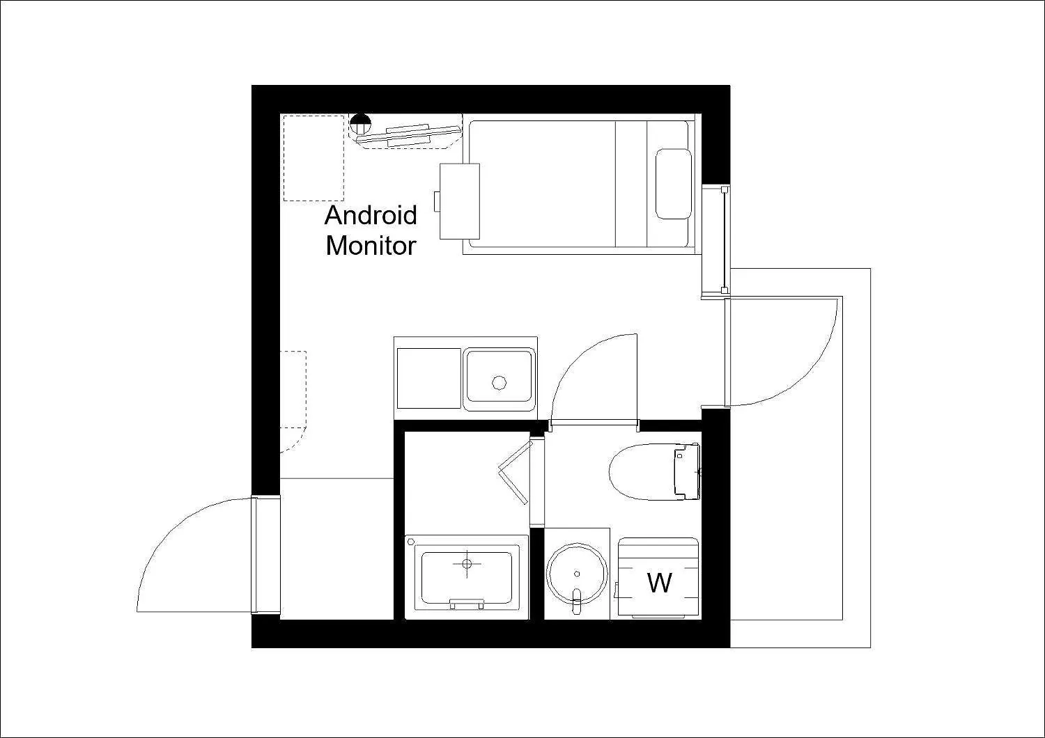 Apartment Ch Residence Wasedaturumakicho Tokyo
